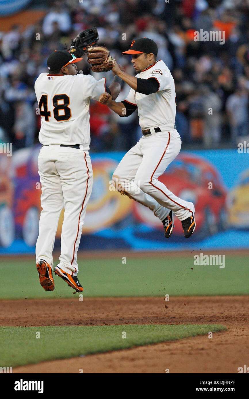 San francisco giants third baseman hires stock photography and images