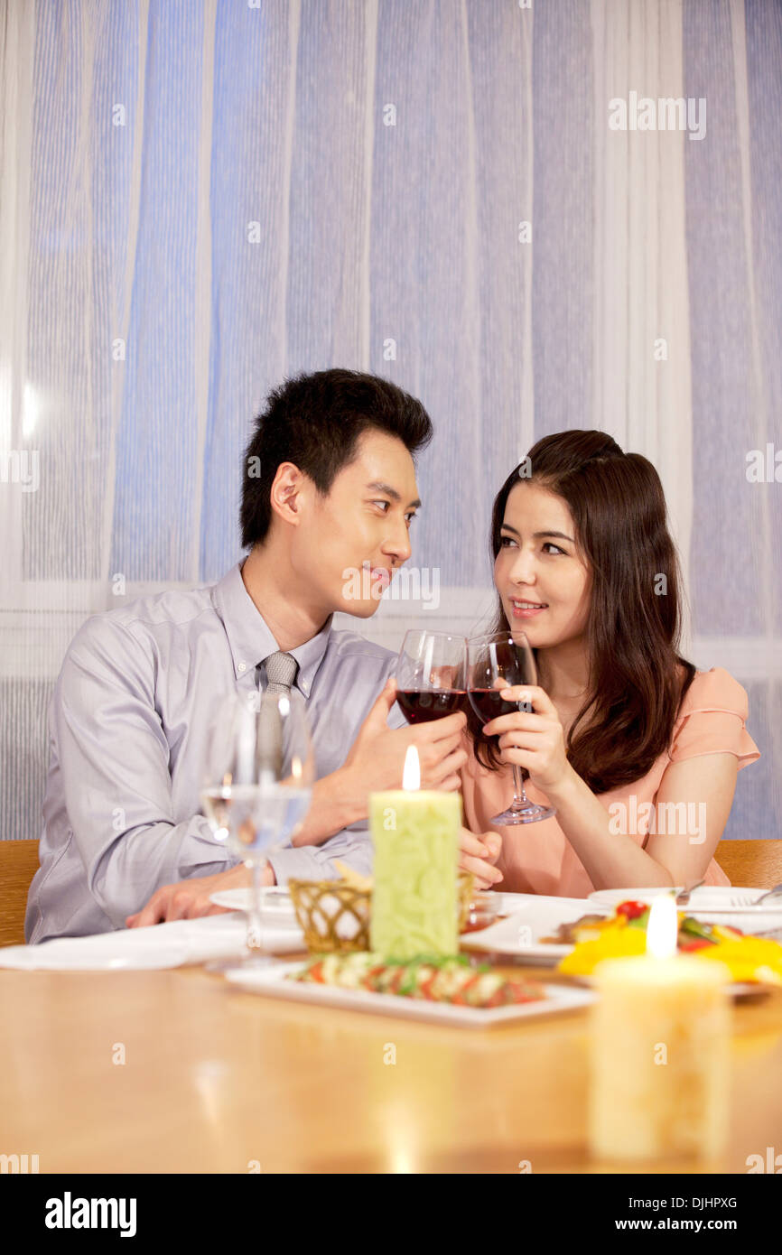 Asian people having dinner hi-res stock photography and images - Alamy