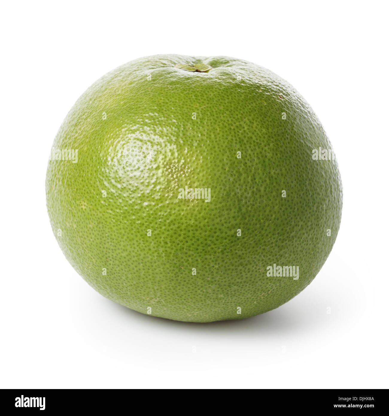 green sweetie citrus fruit, isolated on white background Stock Photo