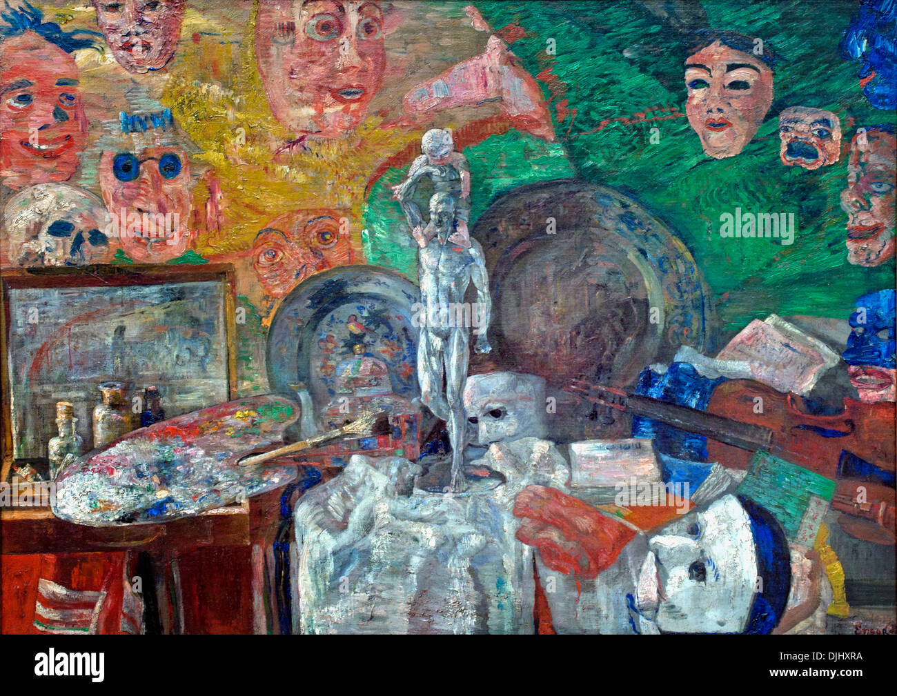Ensor painting hi-res stock photography and images - Alamy