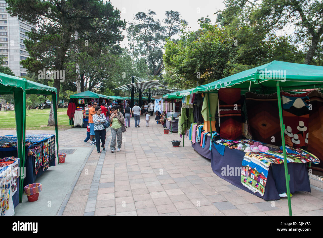 Street market in Quito Stock Photo Alamy