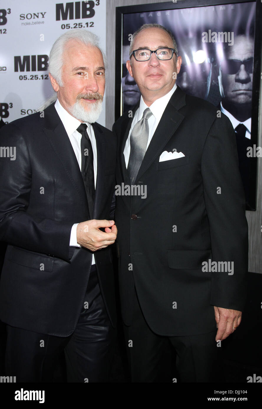 Rick Baker Director Barry Sonnenfeld 'Men in Black III' New York Premiere held at Ziegfeld Theater - Arrivals New York City - Stock Photo