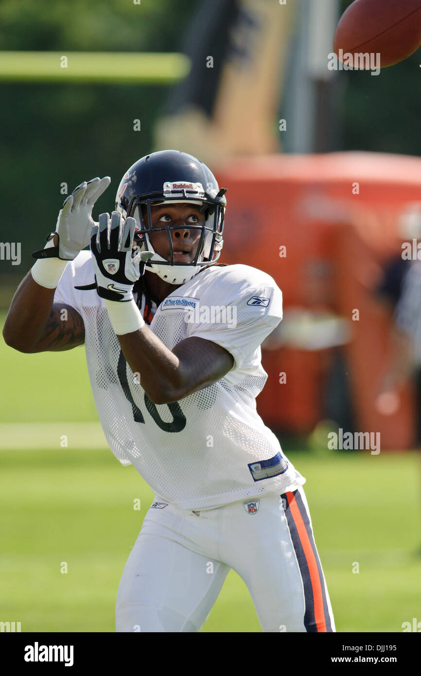 Chicago Bears rookie wide receiver Antonio Robinson 18 during