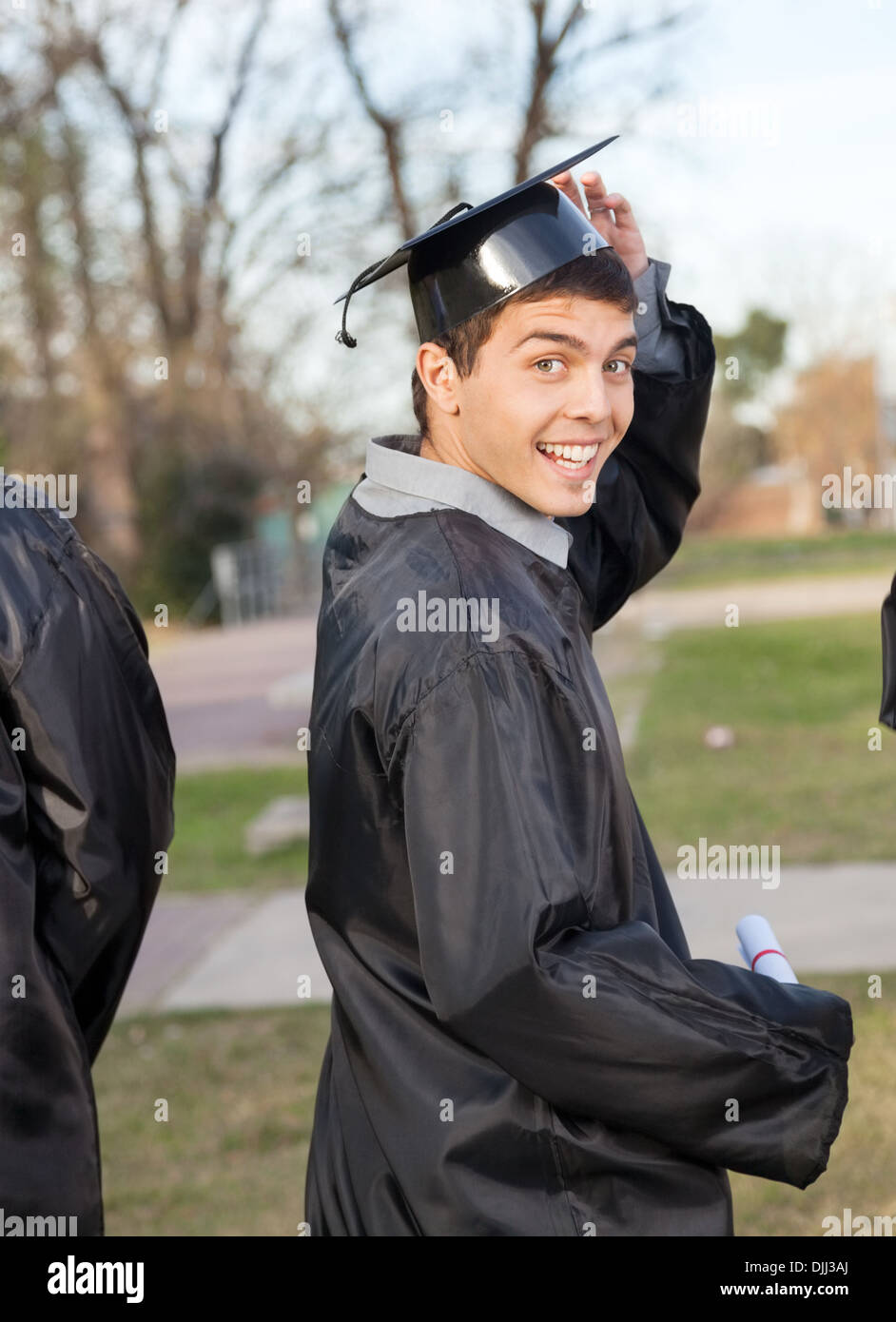 Graduation Cap Gown Scroll High Resolution Stock Photography and Images ...