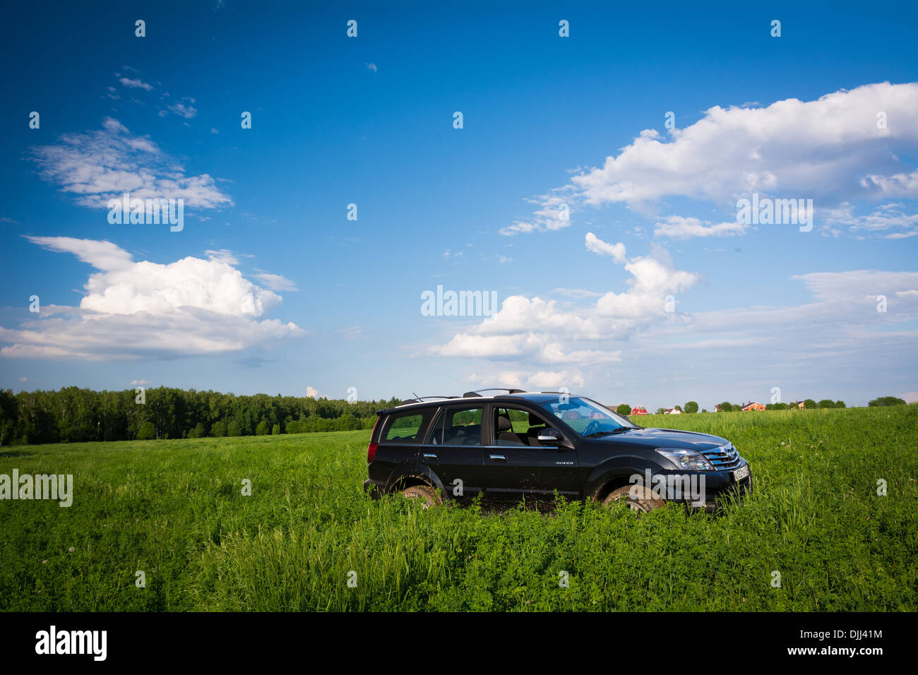 Chinese SUV Great Wall Hover H3 Stock Photo