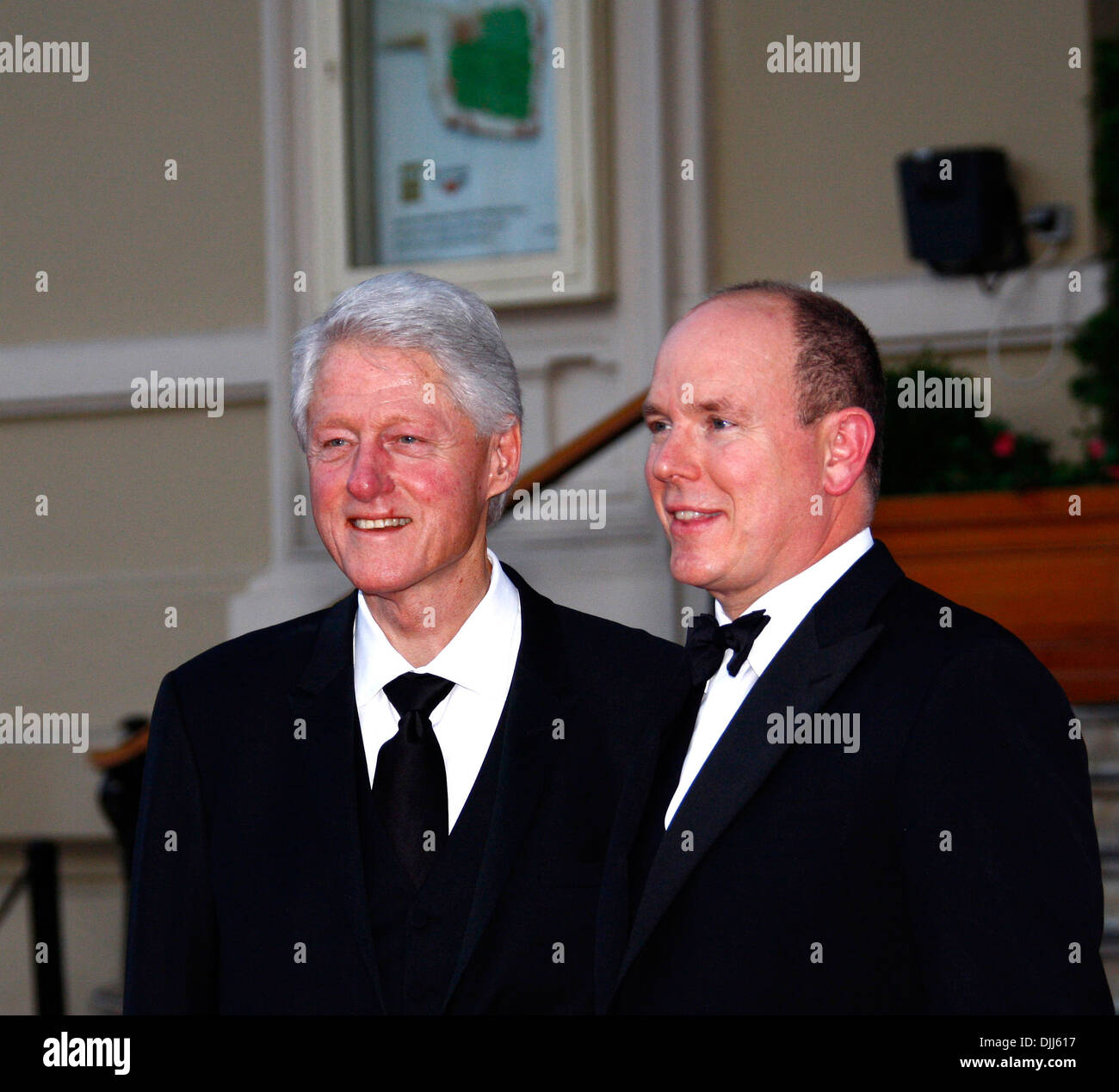 Bill Clinton and Albert II, Prince of Monaco 'Nights in Monaco' gala ...