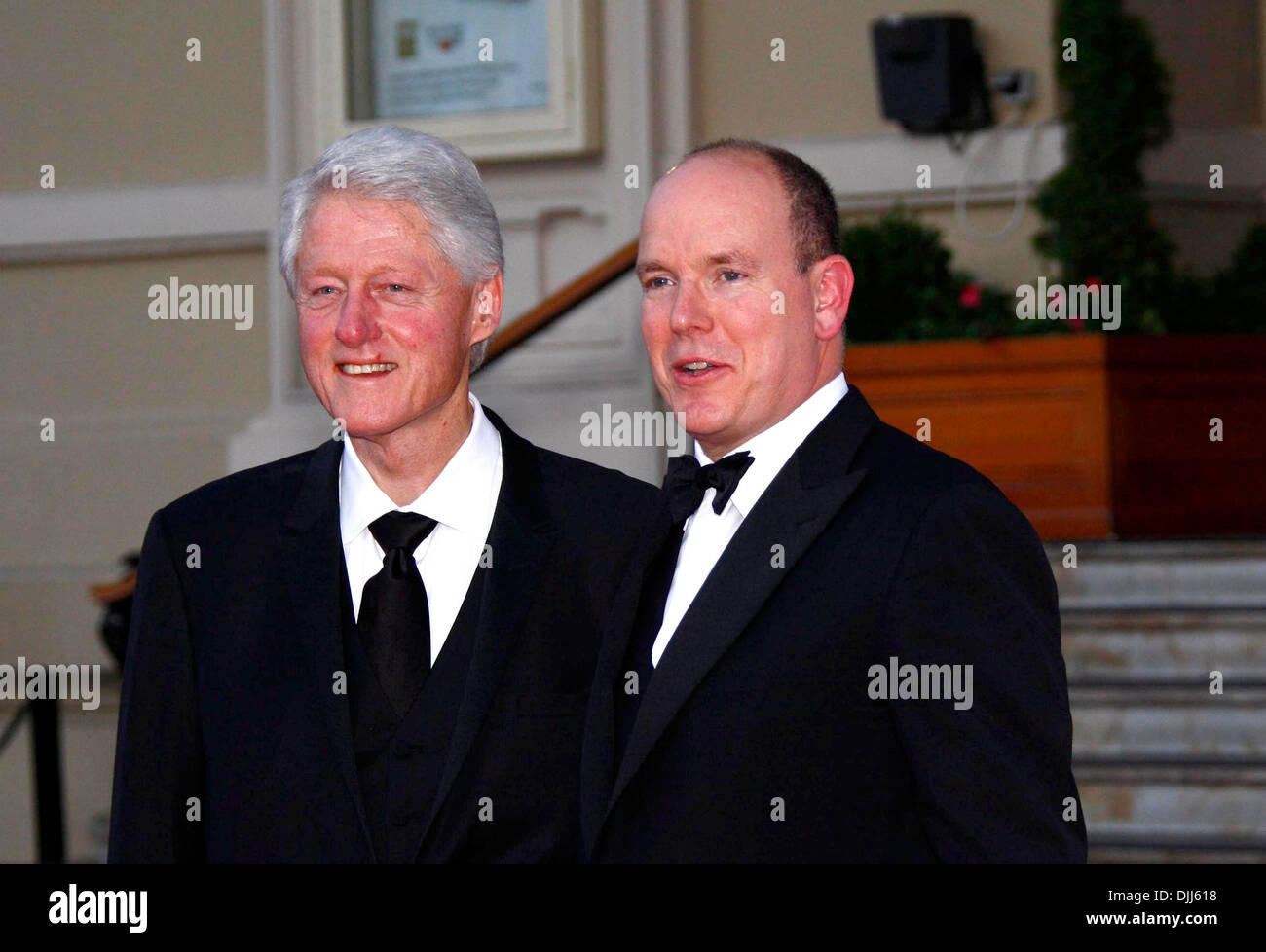 Bill Clinton and Albert II, Prince of Monaco 'Nights in Monaco' gala ...