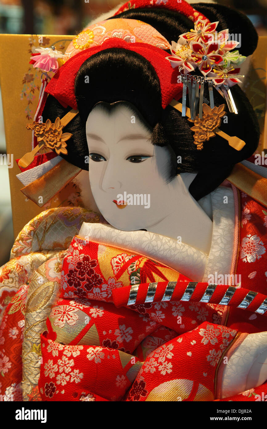 Japan, Kyoto, doll, handicraft Stock Photo Alamy