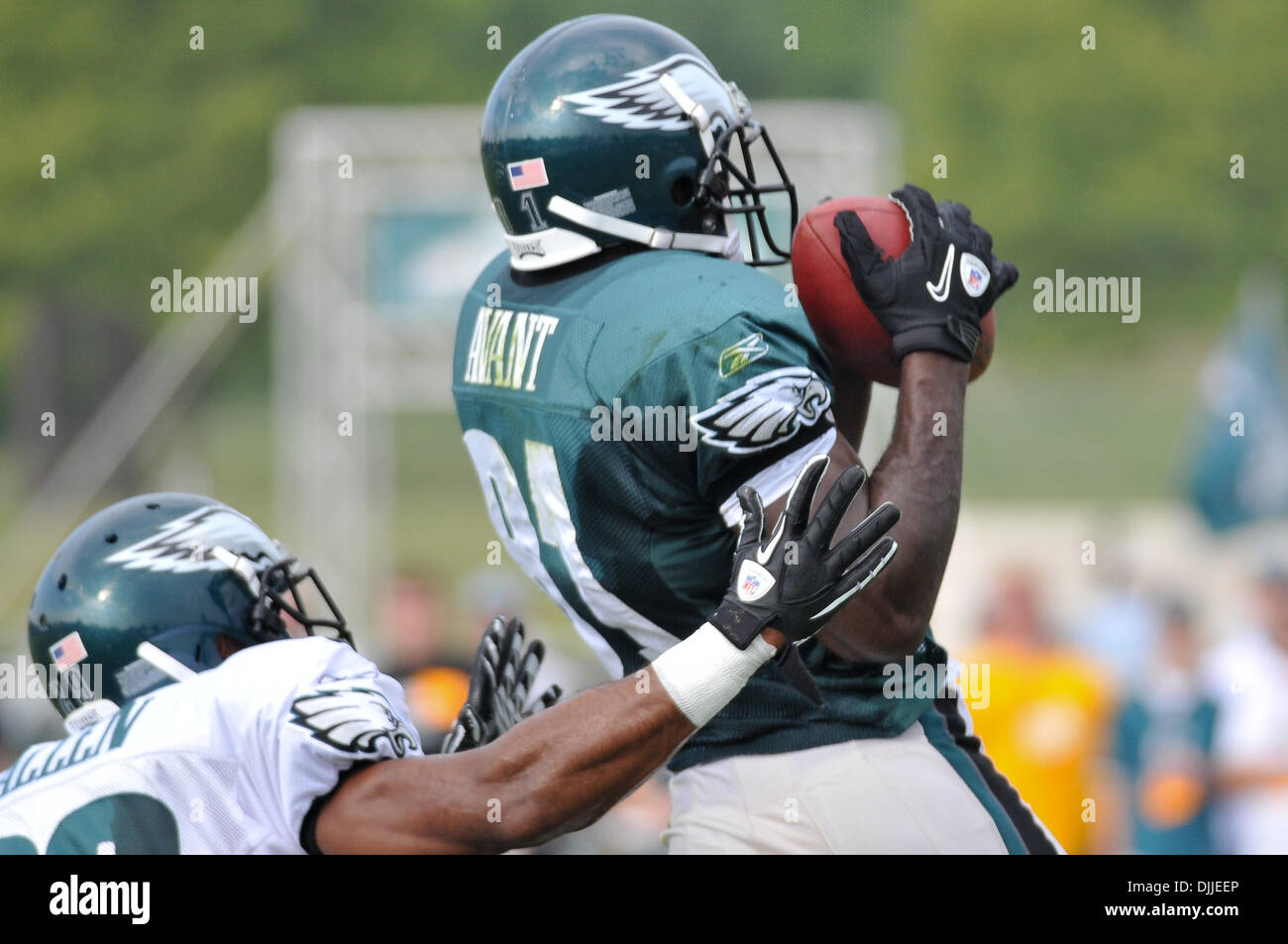 Philadelphia Eagles running back LeSean McCoy#25 during a scrimmage in a  practice being held at Lehigh College in Bethlehem, Pennsylvania. (Credit  Image: © Mike McAtee/Southcreek Global/ZUMApress.com Stock Photo - Alamy