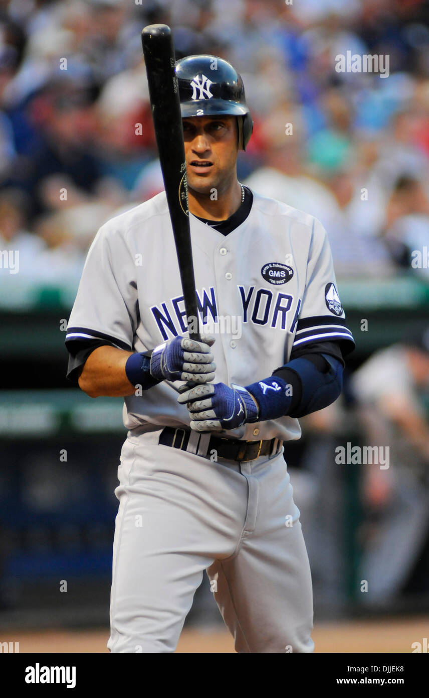 Derek jeter august 2010 hi-res stock photography and images - Alamy