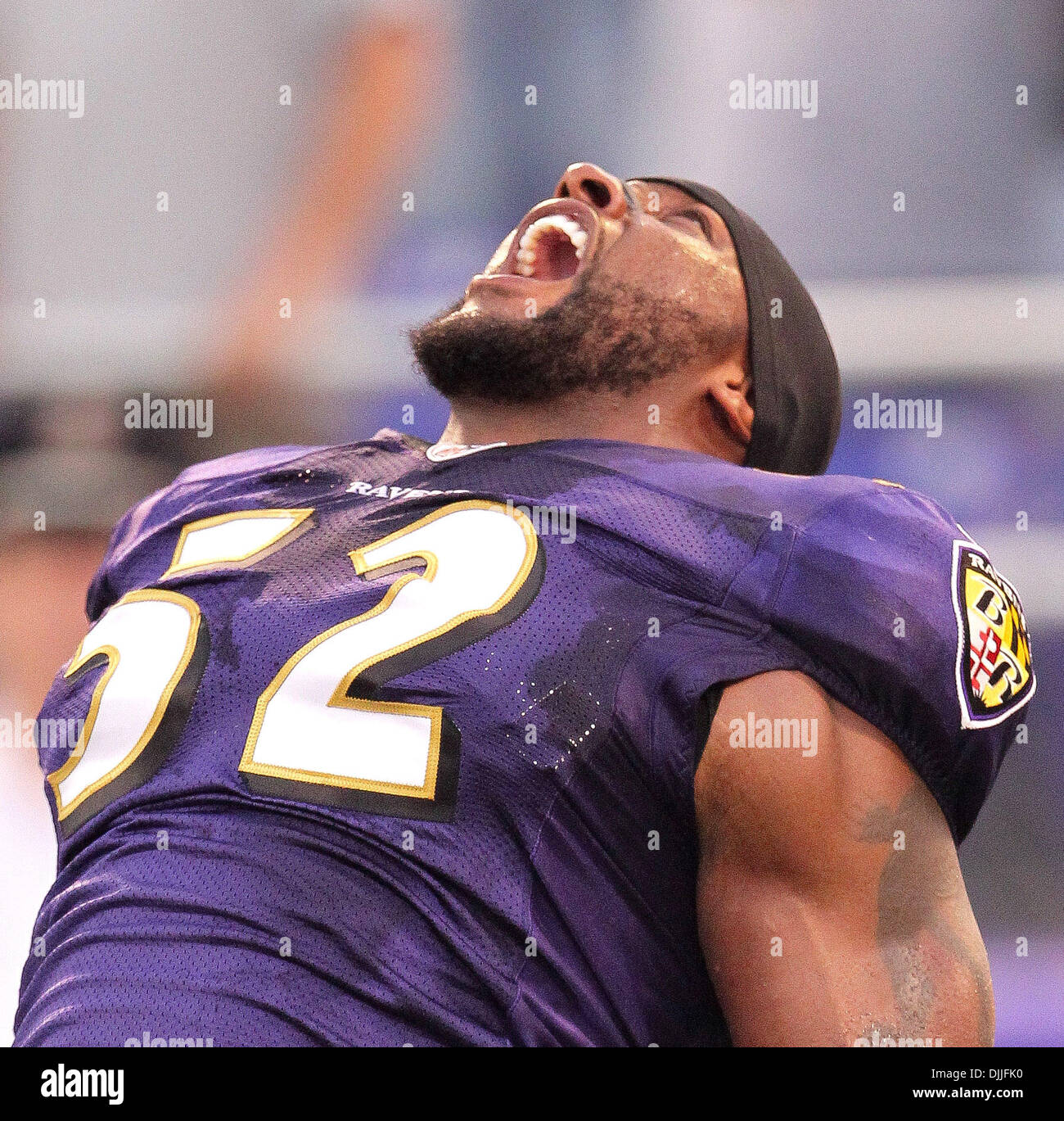 Baltimore ravens ray lewis teams hi-res stock photography and images - Alamy