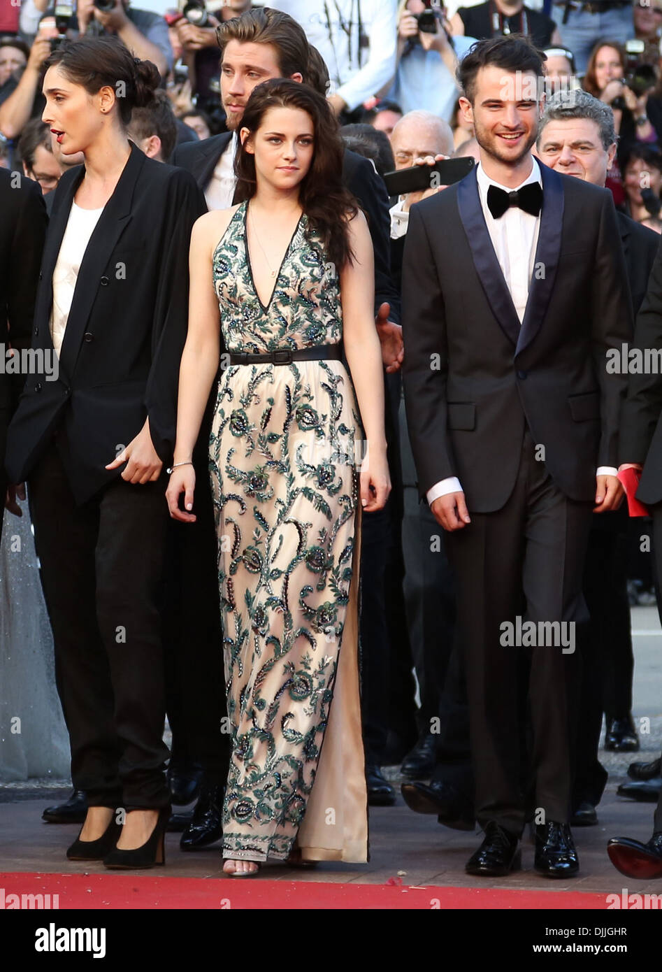 Tom Sturridge Kristen Stewart 'On Road' premiere during 65th Cannes Film Festival Cannes France - 23.05.12 Stock Photo