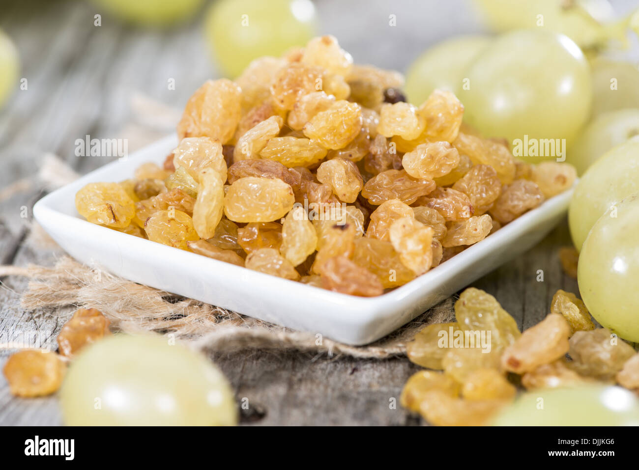 Dried Grapes with fresh fruits Stock Photo Alamy