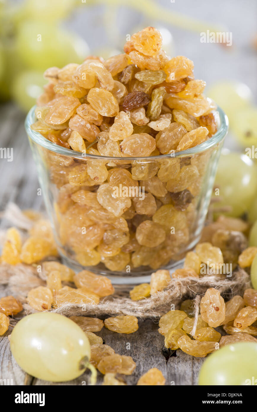Dried Grapes with fresh fruits Stock Photo Alamy