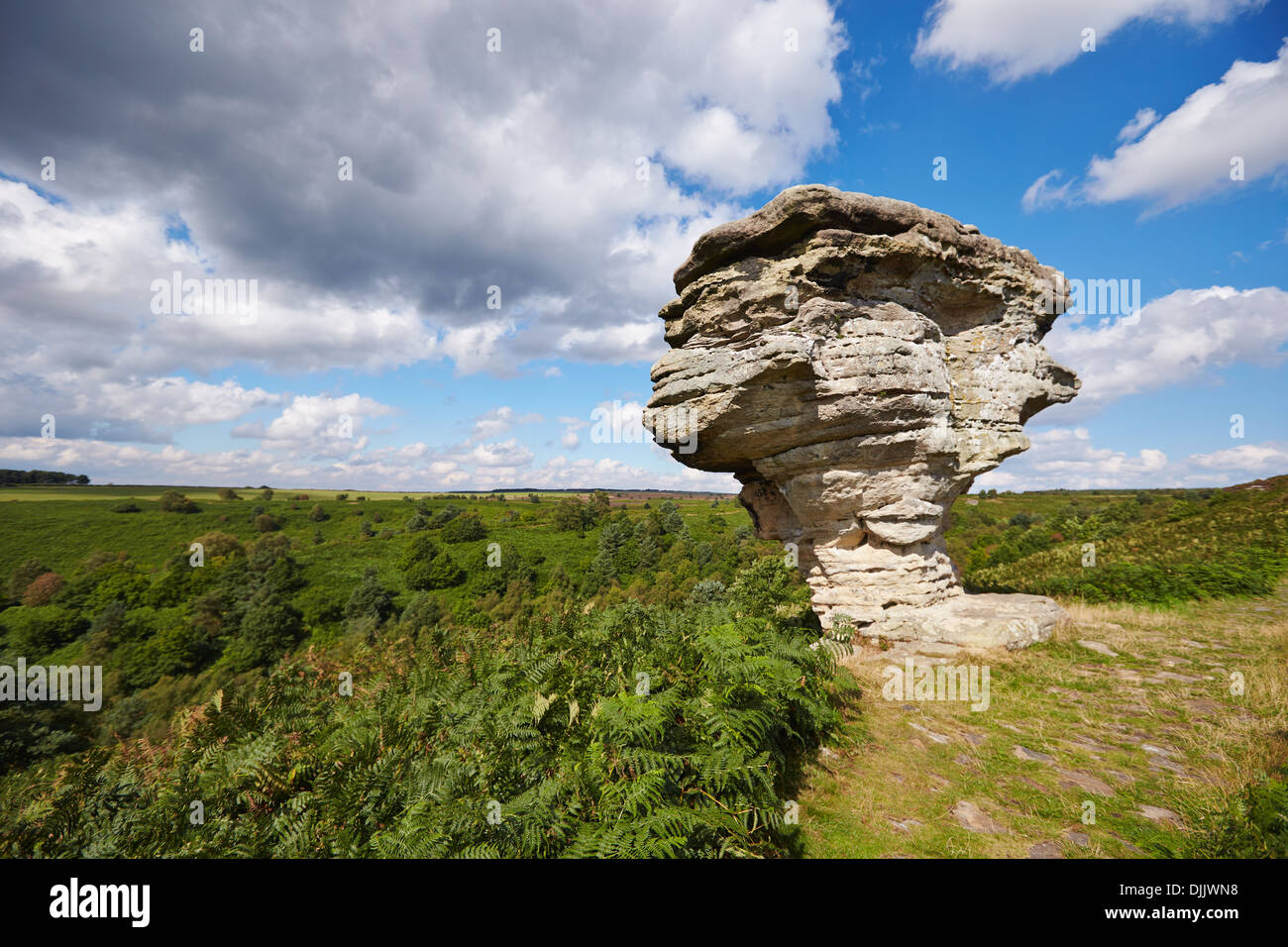 Bride Formations Rocks Bridestone rock formation in dalby hi-res stock photography and images ...