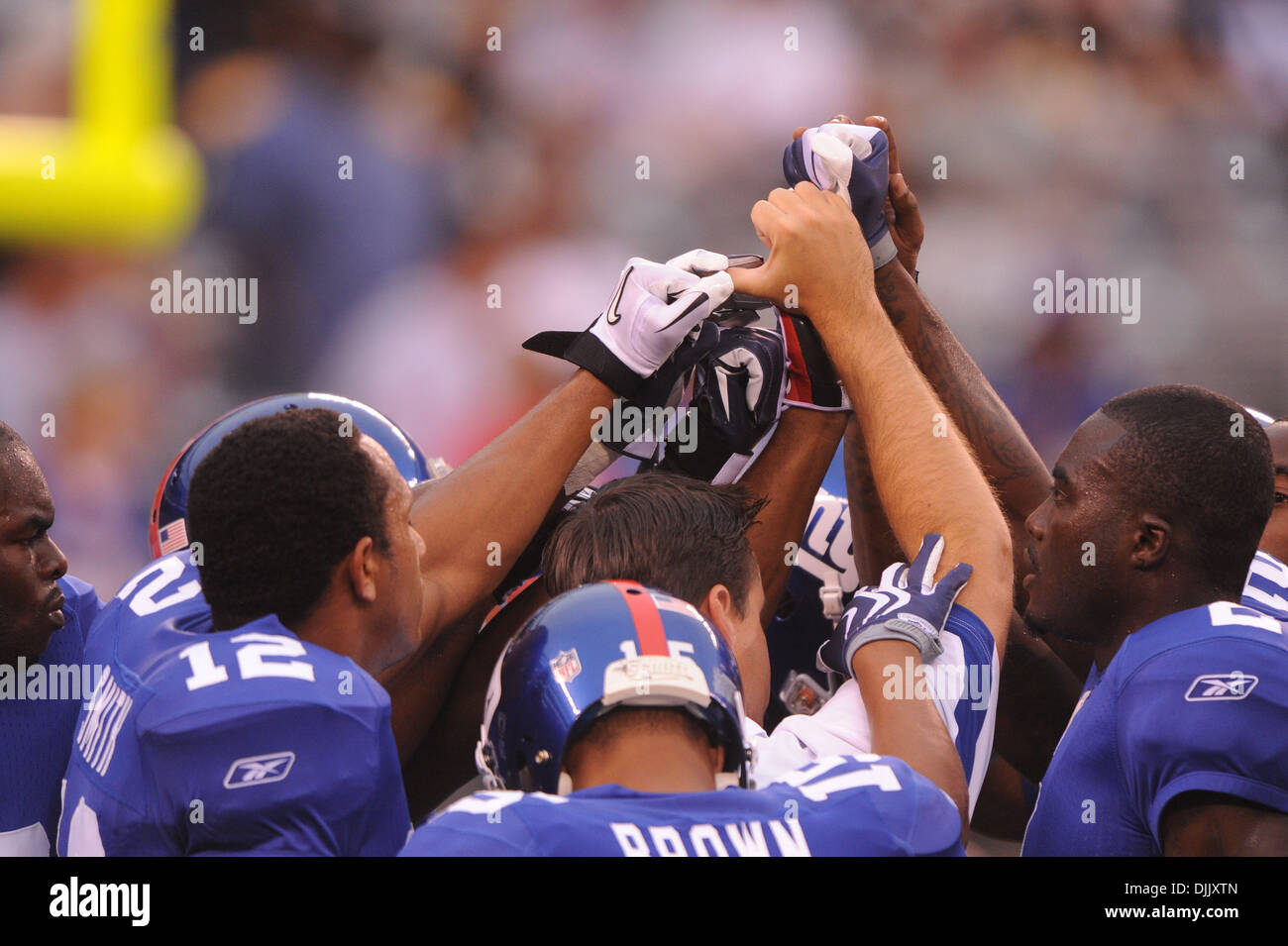 New York Giants Glossy 8 X 10 Photo New Meadowlands / MetLife Stadium  Inaugural