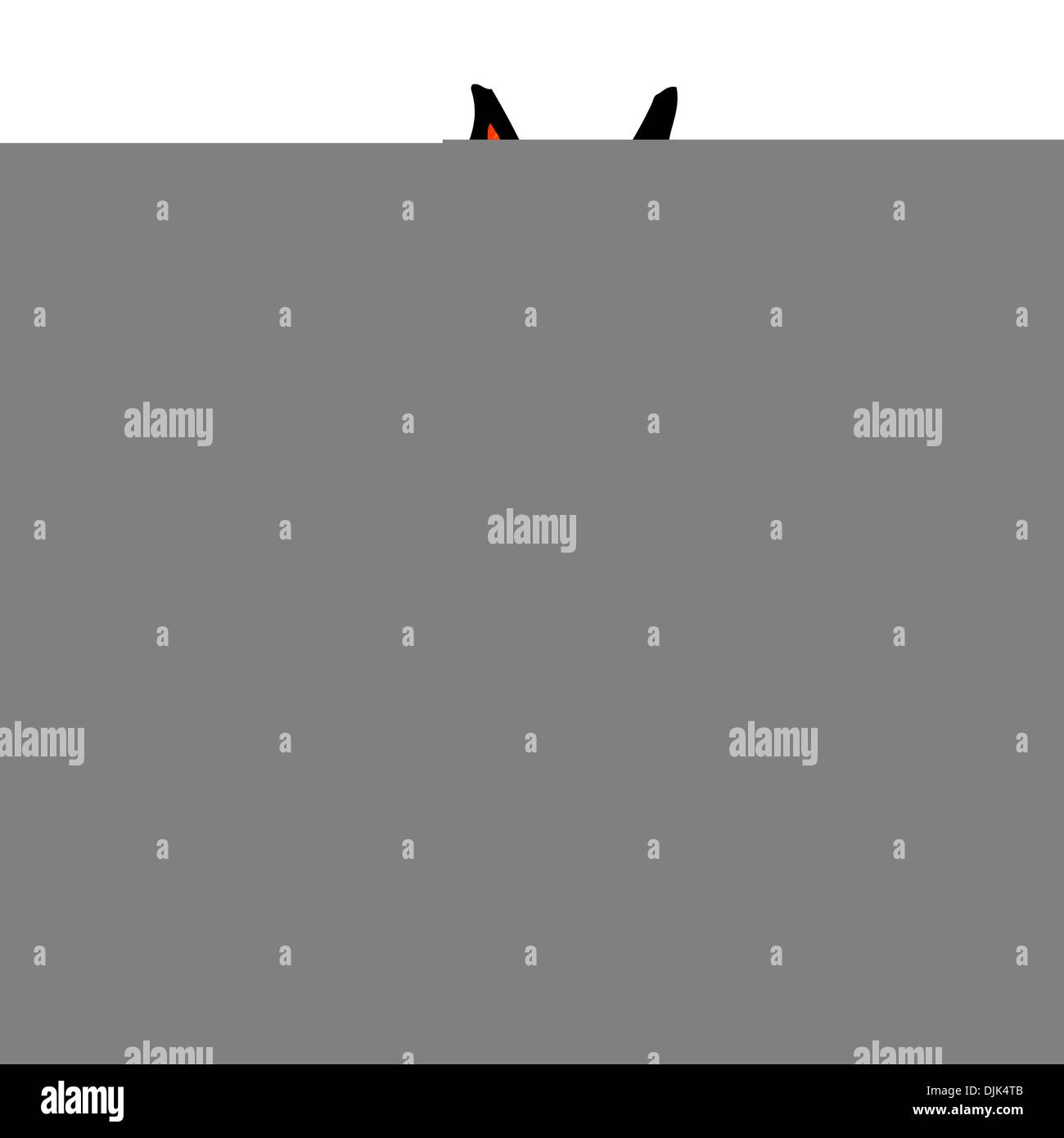 Retro cartoon with texture. Isolated on White. Stock Vector