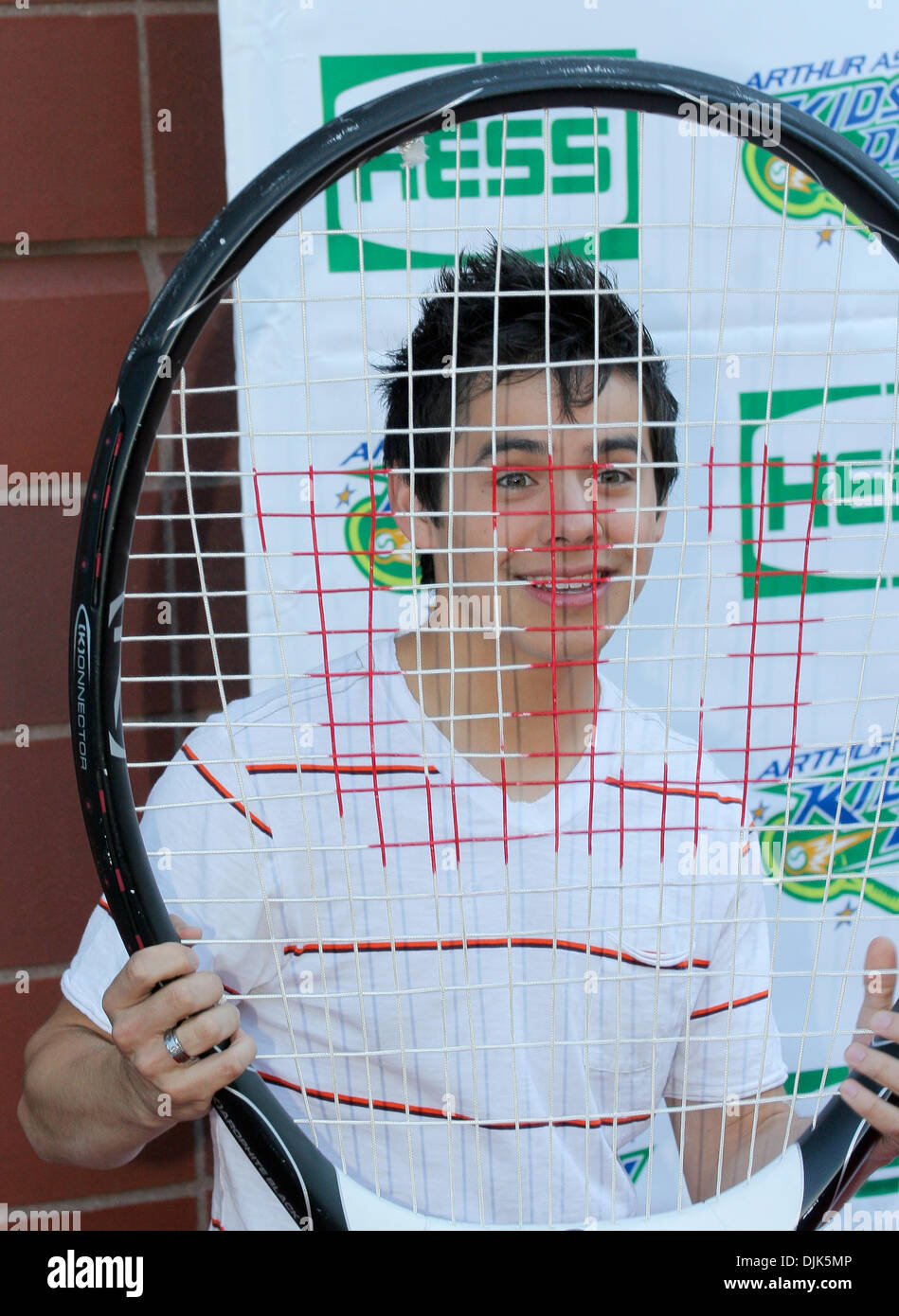 Aug. 29, 2010 - Queens, New York, United States of America - 28 August 2010: Singer David Archuleta at the Arthur Ashe Kid's Day 2010 US Open at the USTA Billie Jean King National Tennis Center Queens, New York (Credit Image: © Aaron Gilbert/Southcreek Global/ZUMApress.com) Stock Photo