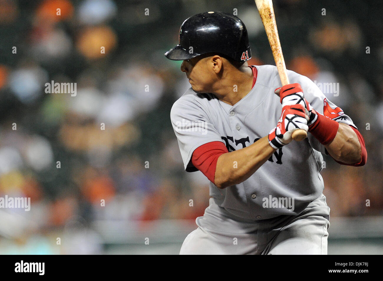 Red sox catcher victor martinez hi-res stock photography and images - Alamy