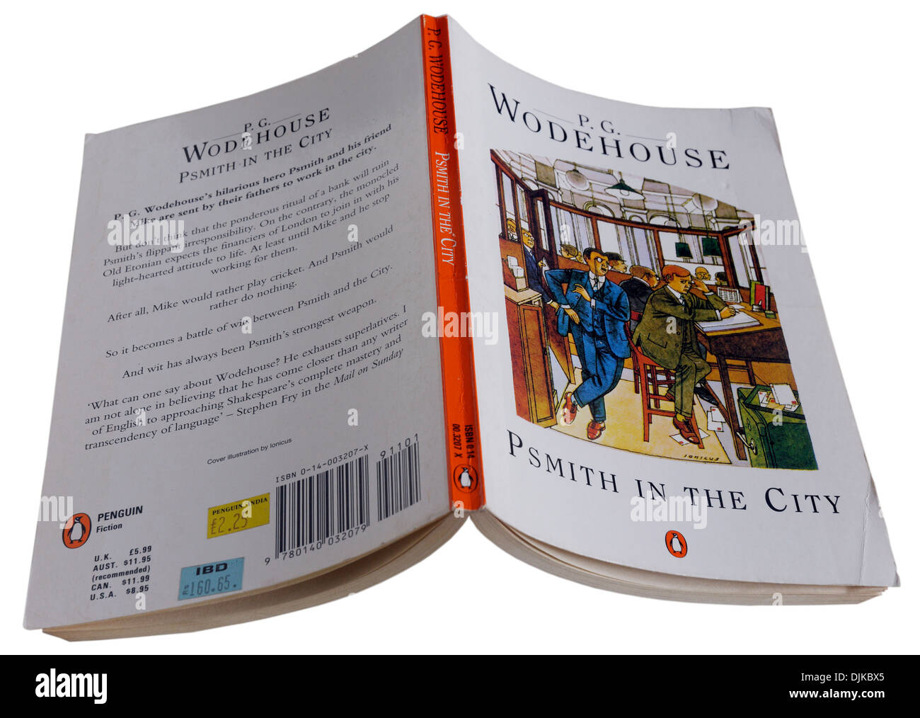 Psmith in the City by PG Wodehouse Stock Photo