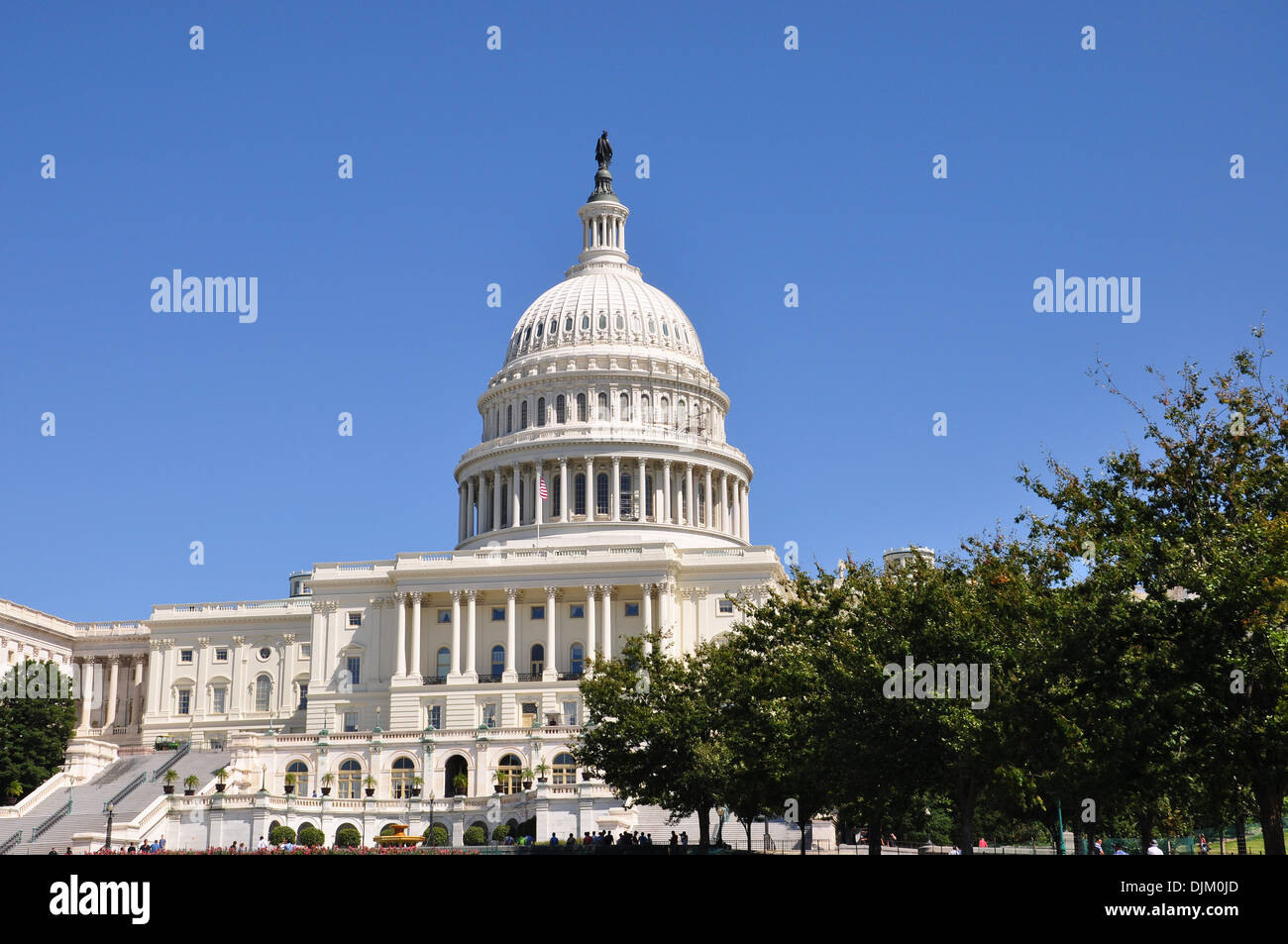 The Capitol of the United States of America in Washington, D.C. Stock Photo