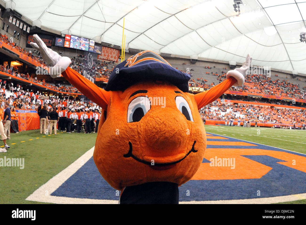 Syracuse's NCAA suspension extends to Otto the Orange, who is barred from  ACC mascot game – New York Daily News