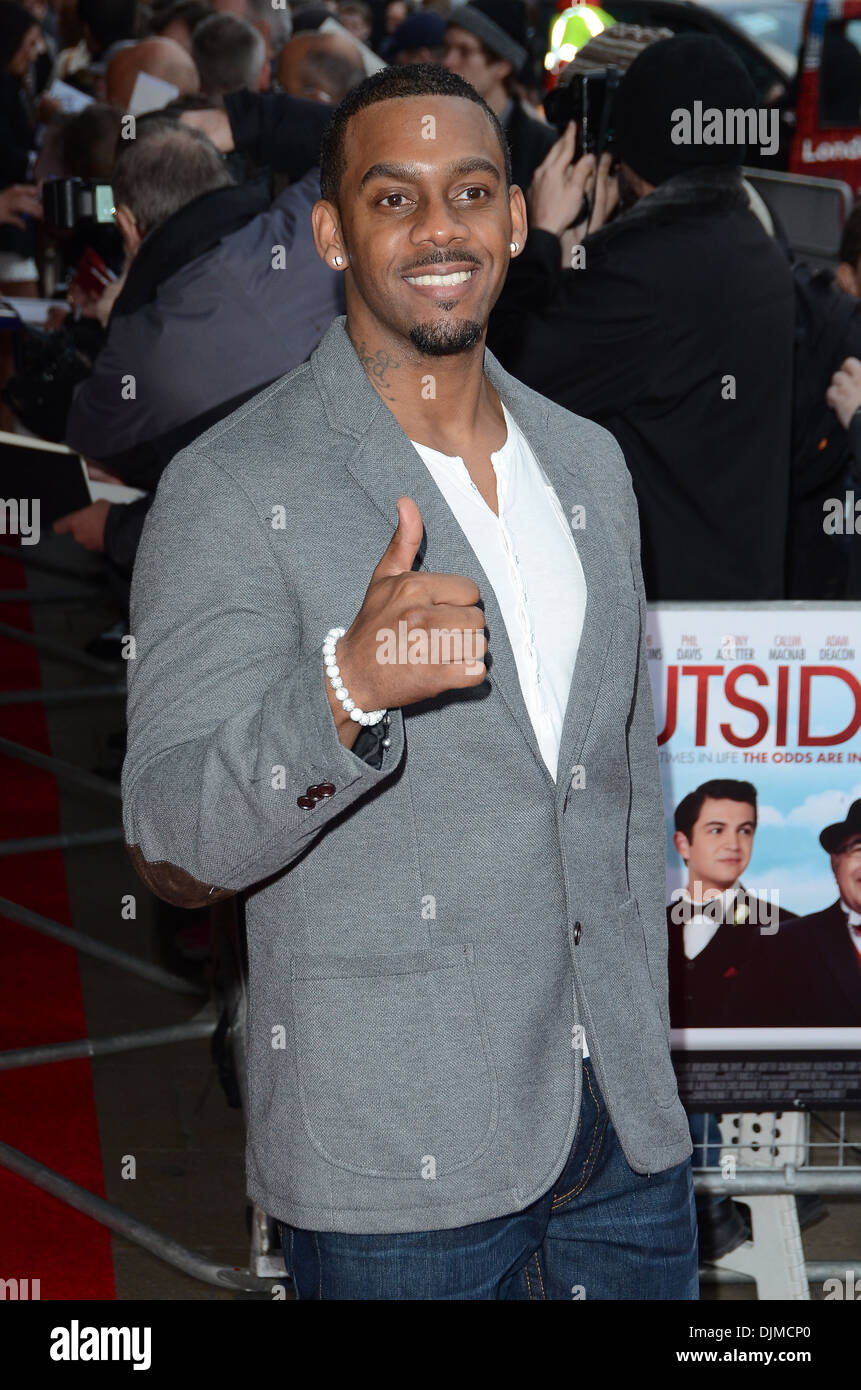 Richard Blackwood Outside Bet Uk Film Premiere Held At Cineworld Haymarket Arrivals London England Richard Blackwood Outside Bet Uk Film Premiere Held At Cineworld Haymarket Arrivals London England