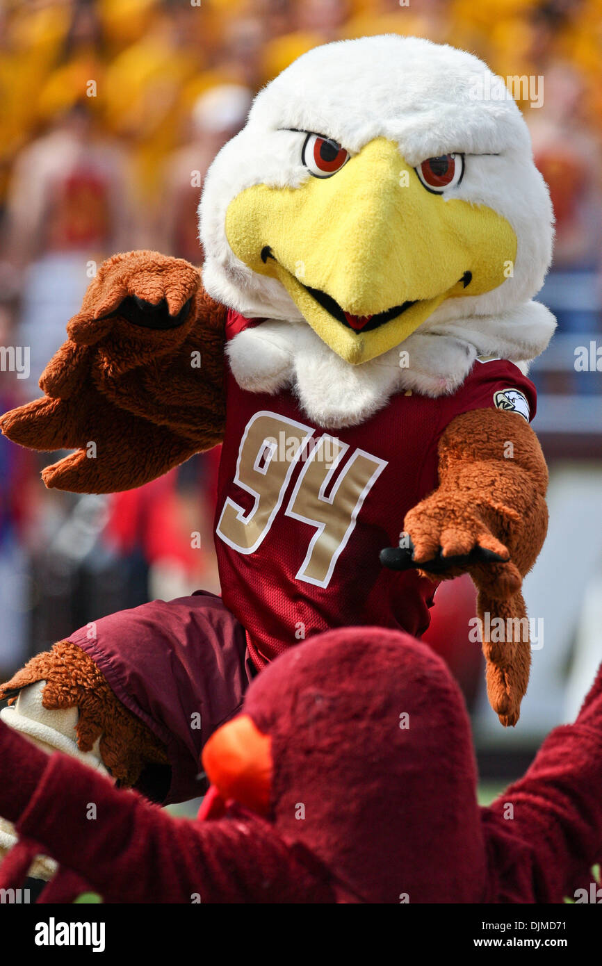 Boston college eagles mascot hires stock photography and images Alamy