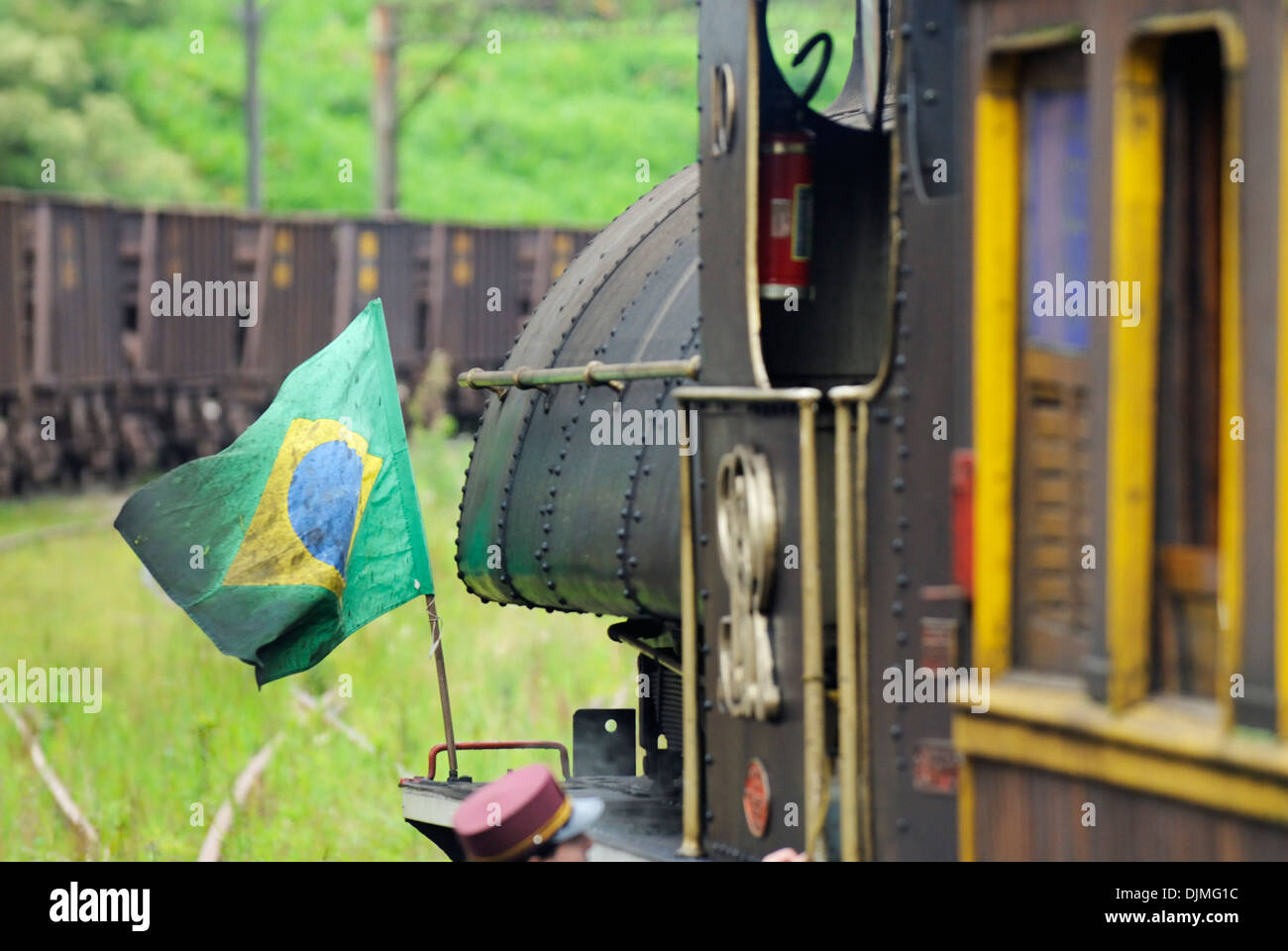 Historic Steam Train in the Town of Sao Joao Del Rei in the State of Minas  Gerais in Brazil Editorial Stock Photo - Image of traditional, minas:  189948673