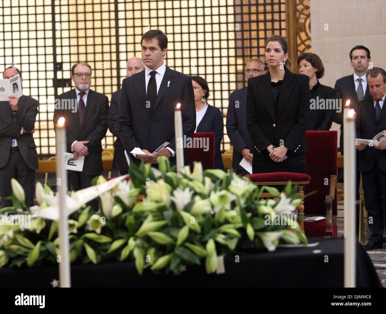 Louis Bourbon and Maria Margarita Vargas Funeral of Duchess Emanuela de