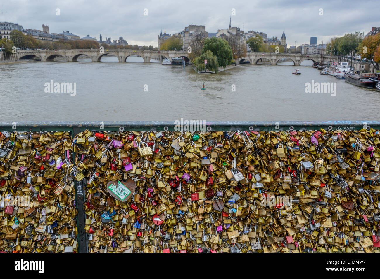 Pont des Arts bridge in Paris France Stock Photo - Alamy