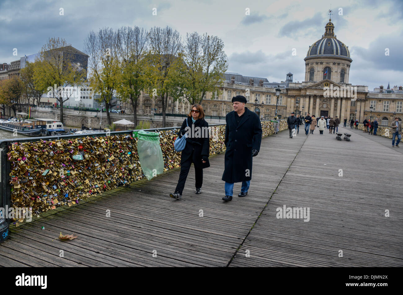 Pont des Arts bridge in Paris France Stock Photo - Alamy