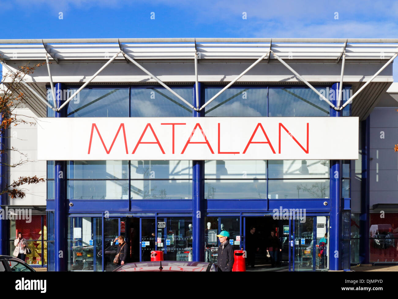 Matalan shop in Riverside shopping area at Norwich, Norfolk, England, United Kingdom. Stock Photo