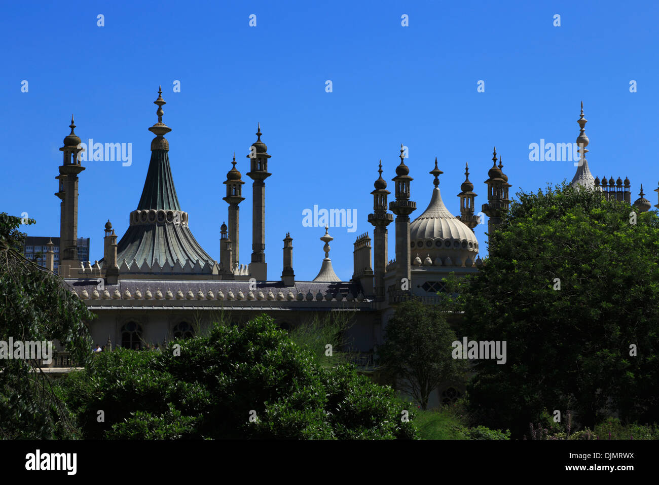 The Royal Pavilion, Brighton, East Sussex, United Kingdom Stock Photo