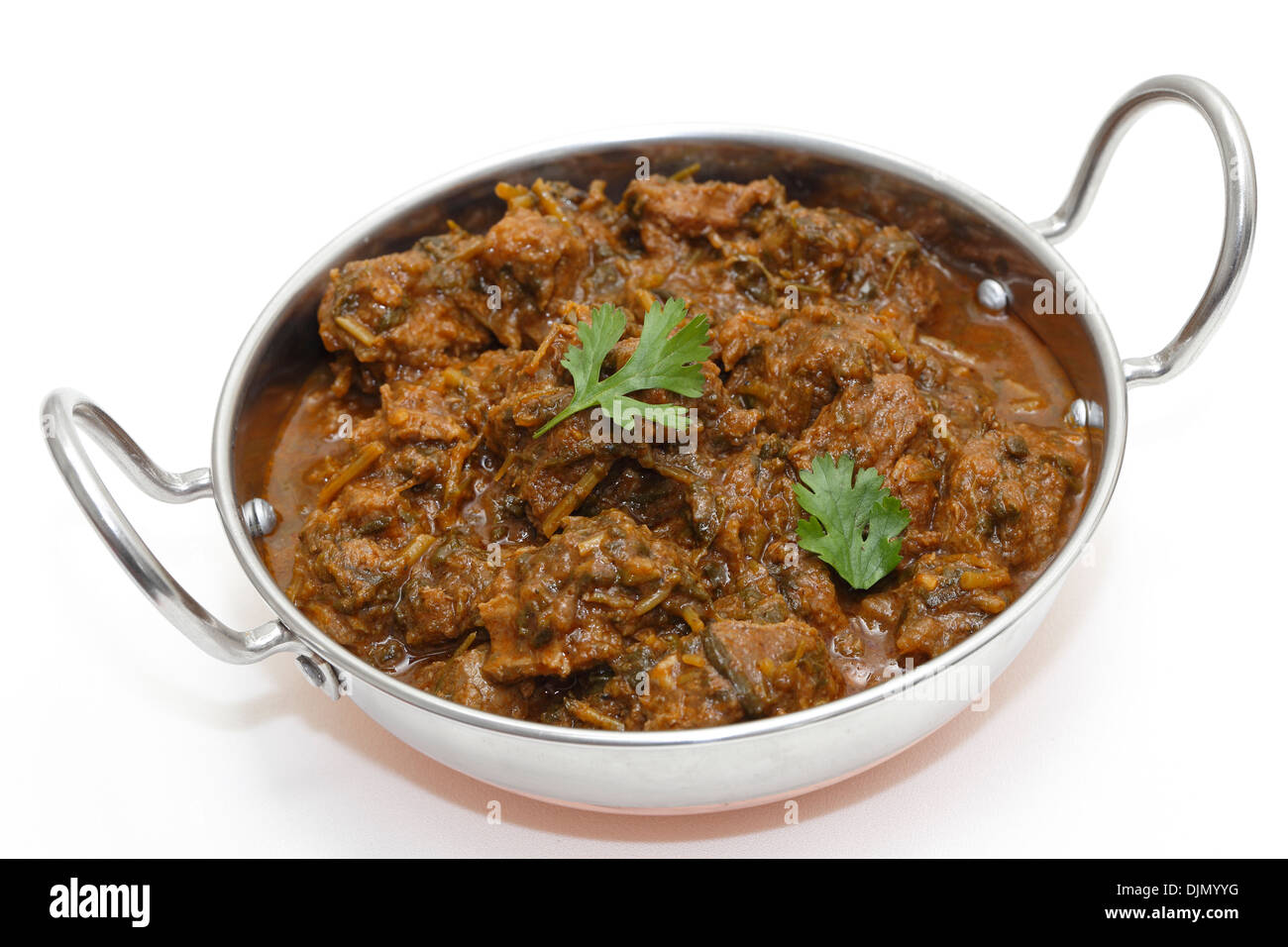 https://c8.alamy.com/comp/DJMYYG/a-kadai-serving-bowl-of-methi-gosht-or-lamb-curried-with-fresh-fenugreek-DJMYYG.jpg