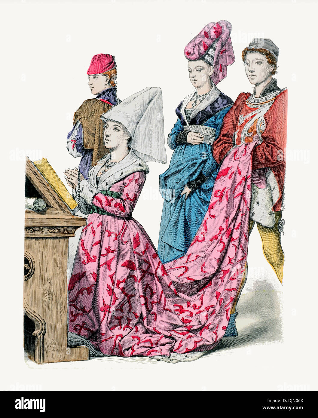 Late 1400s clothes hi-res stock photography and images - Alamy