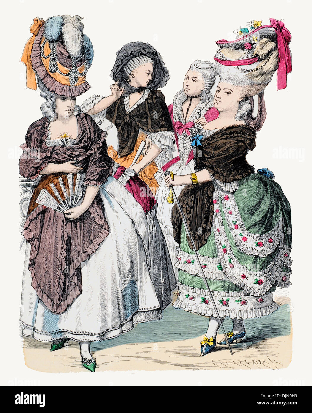 French 1700s Dress Singapore