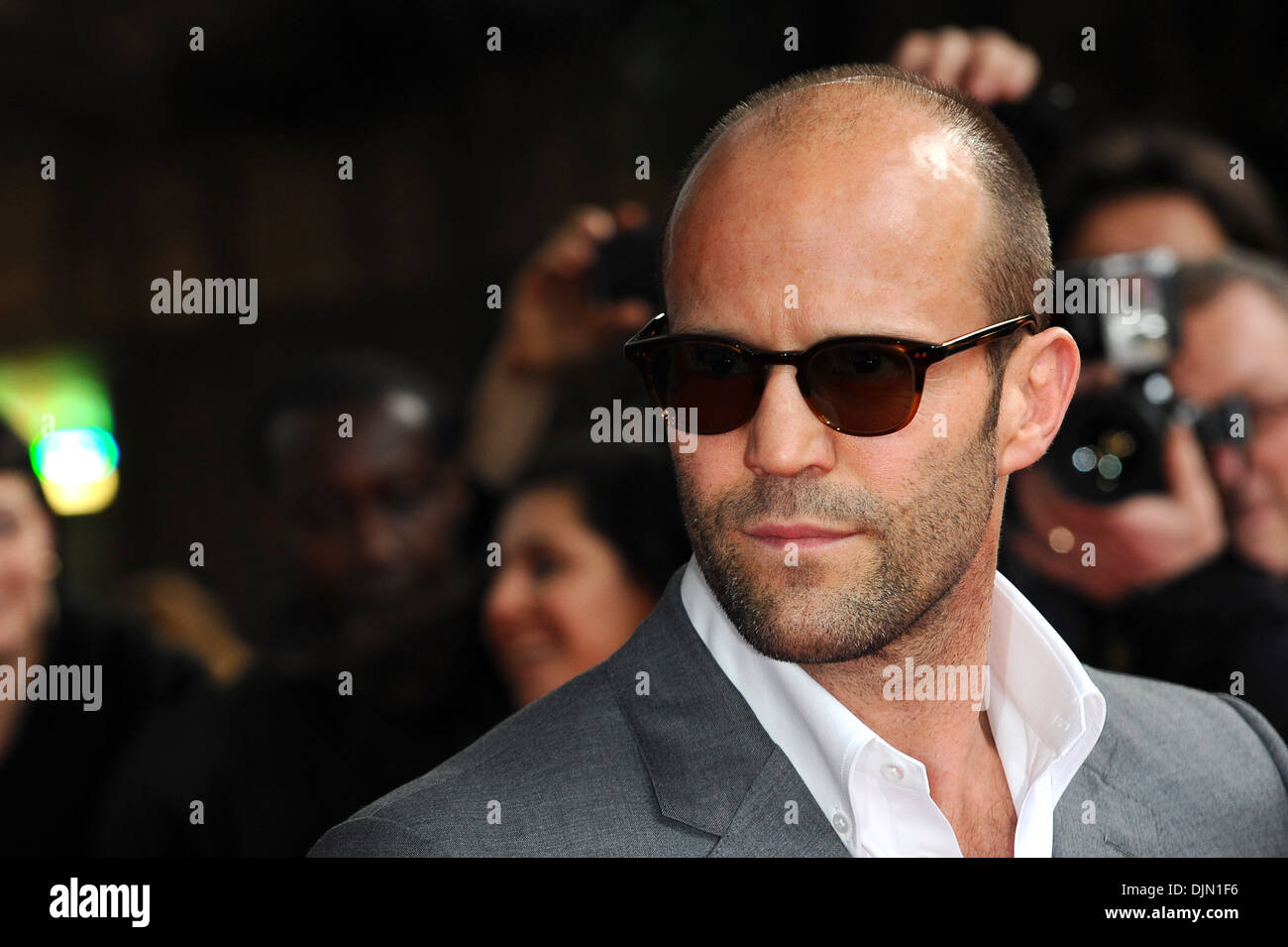 Jason Statham European premiere of 'Safe' held at BFI IMAX - Arrivals  London England - 30.04.12 Stock Photo - Alamy