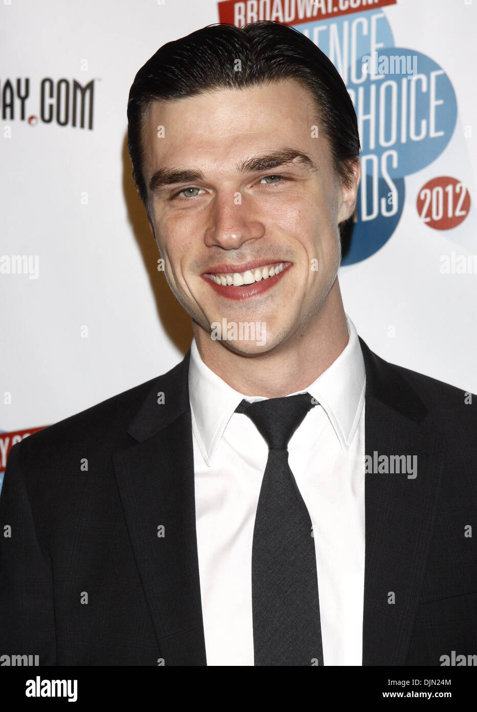 Finn Wittrock 13th Annual Broadway.com Audience Choice Awards held at Allen Room at Jazz At Lincoln Center - Arrivals Stock Photo