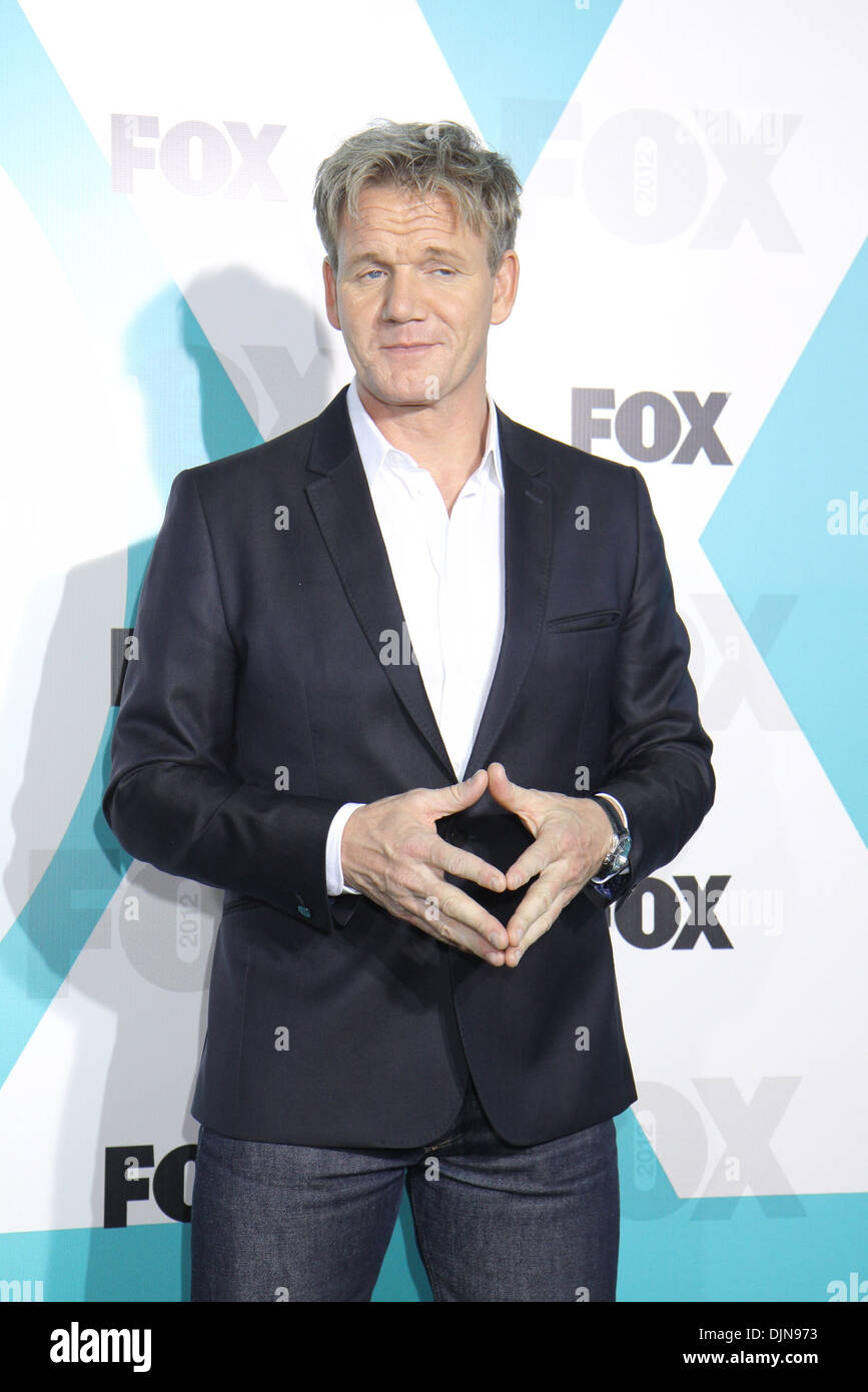 Gordon Ramsay 2012 Fox Upfront Presentation held at Wollman Rink ...