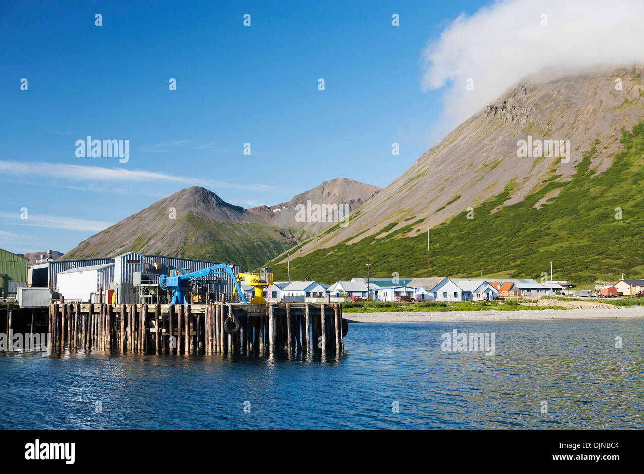 The Town Of King Cove, On The Alaska Peninsula Near Its Westernmost End