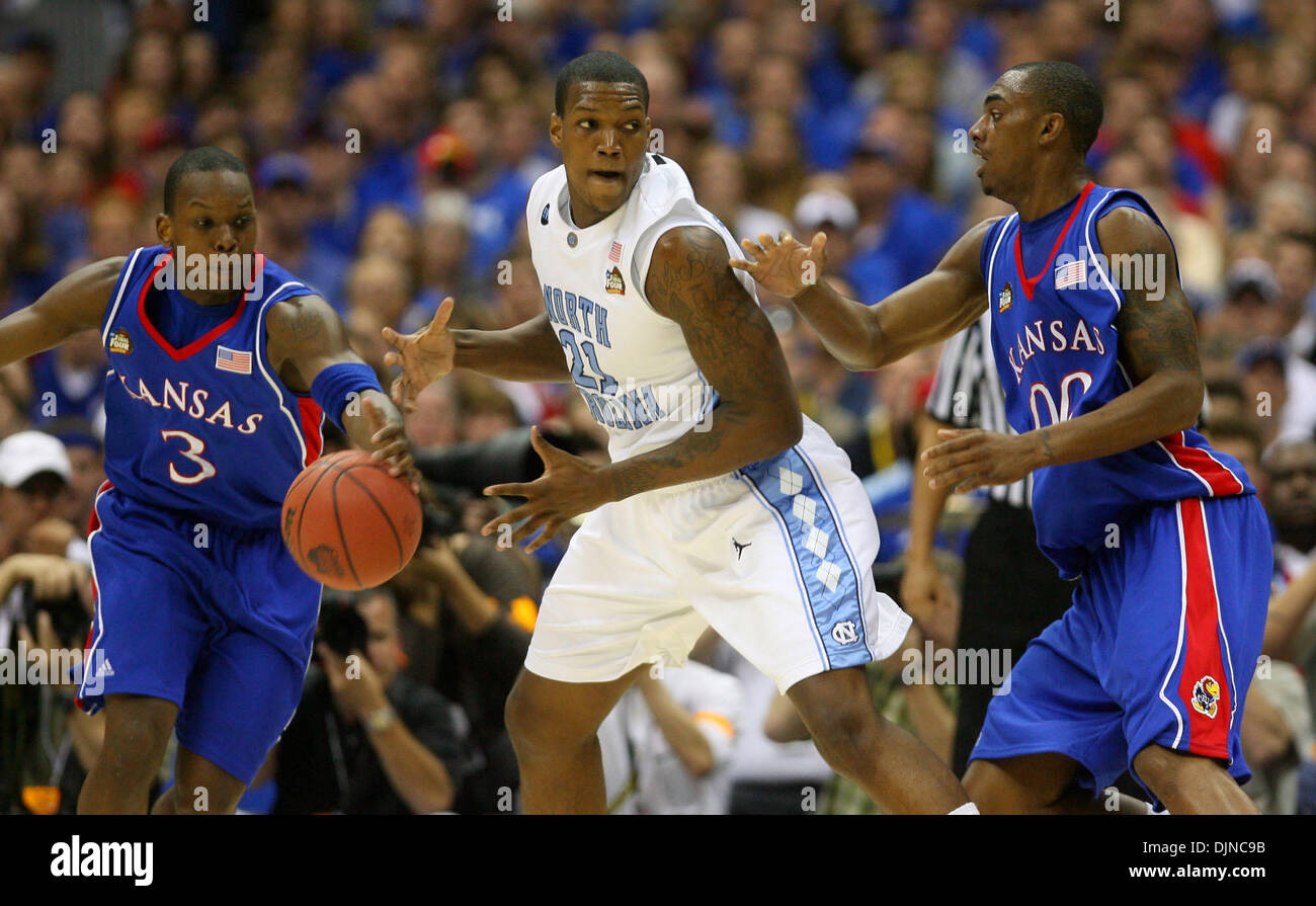 Apr 05, 2008 San Antonio, Texas, USA North Carolina DEON THOMPSON