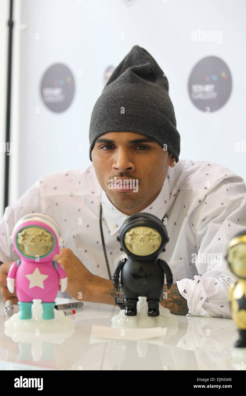 Chris Brown & Ron English launches 