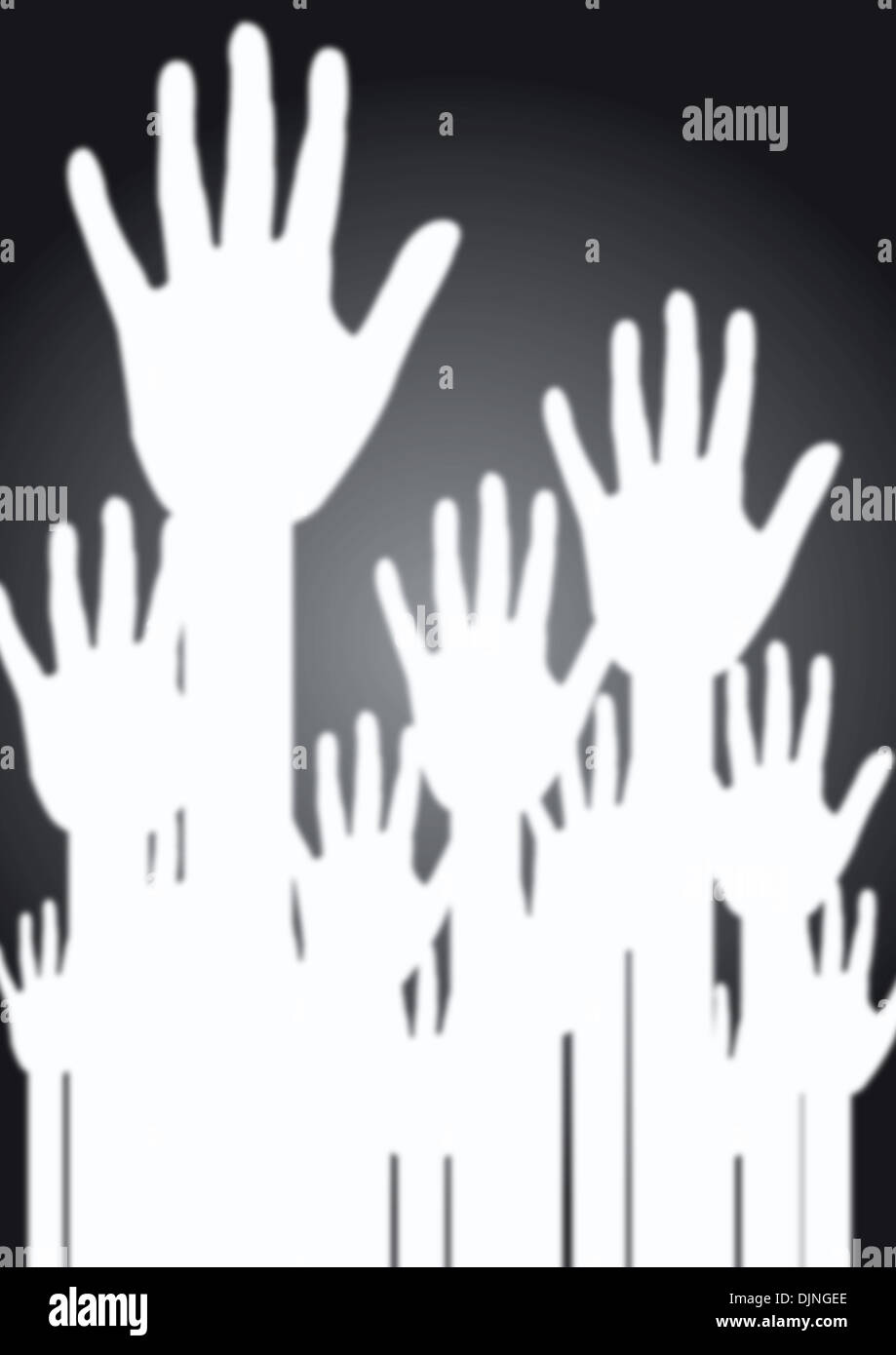 Hand Design Background Background colorful silhouette hands design Stock Photo - Alamy