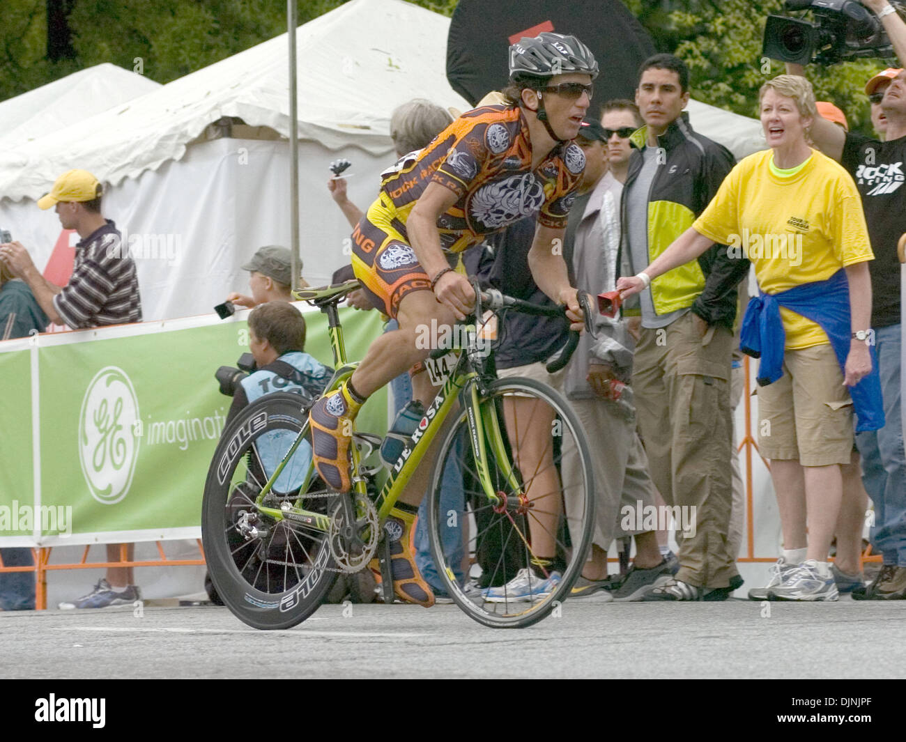 Apr 27, 2008 - Atlanta, Georgia, USA - 2004 Olympian TYLER HAMILTON