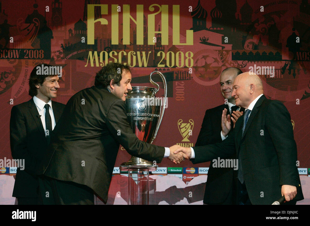 Apr 30, 2008 - St. Petersburg, Russia - The 2008 UEFA Champions