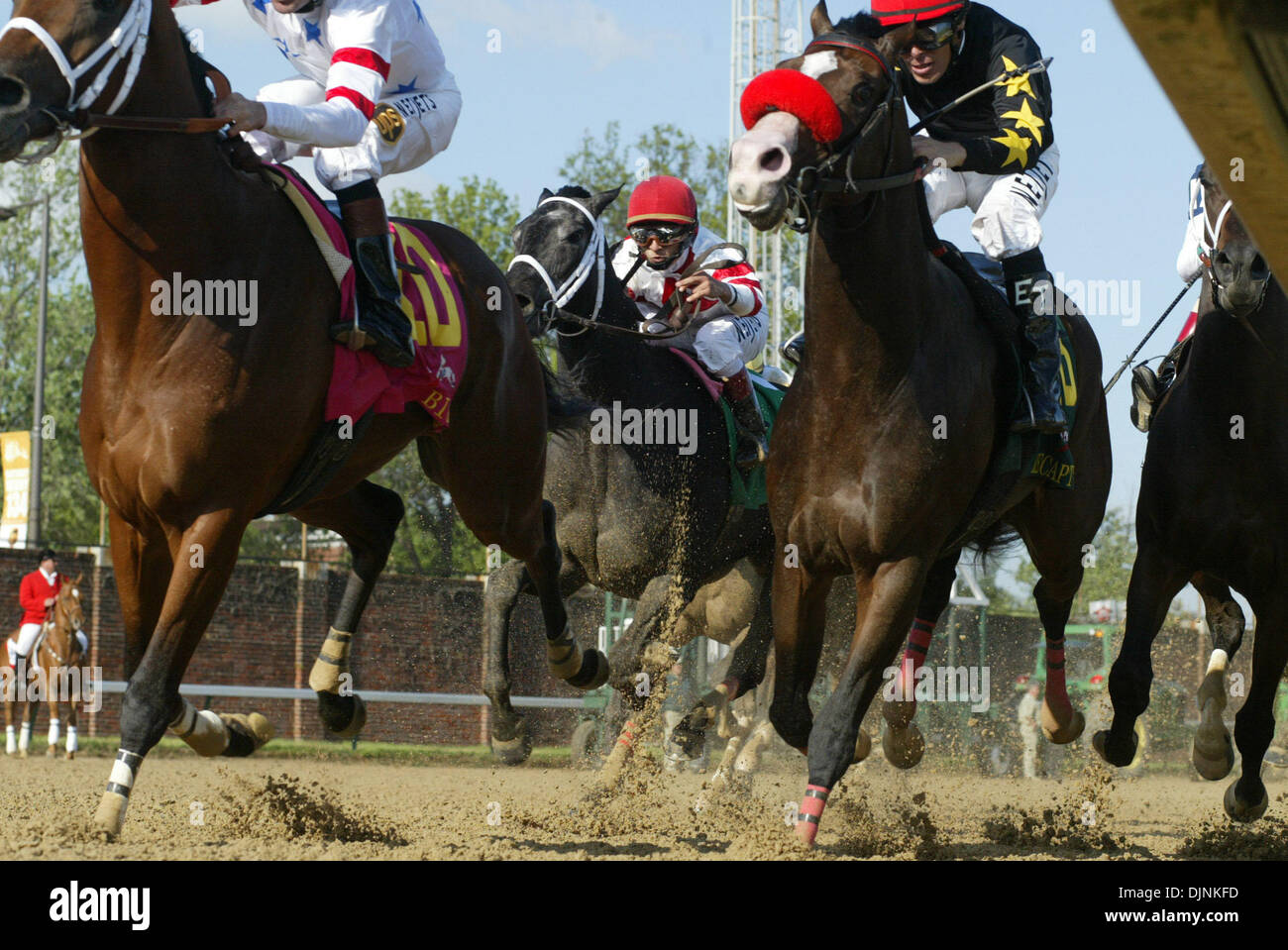 May 03, 2008 Lexington, Kentucky, USA Eight Belles and jockey