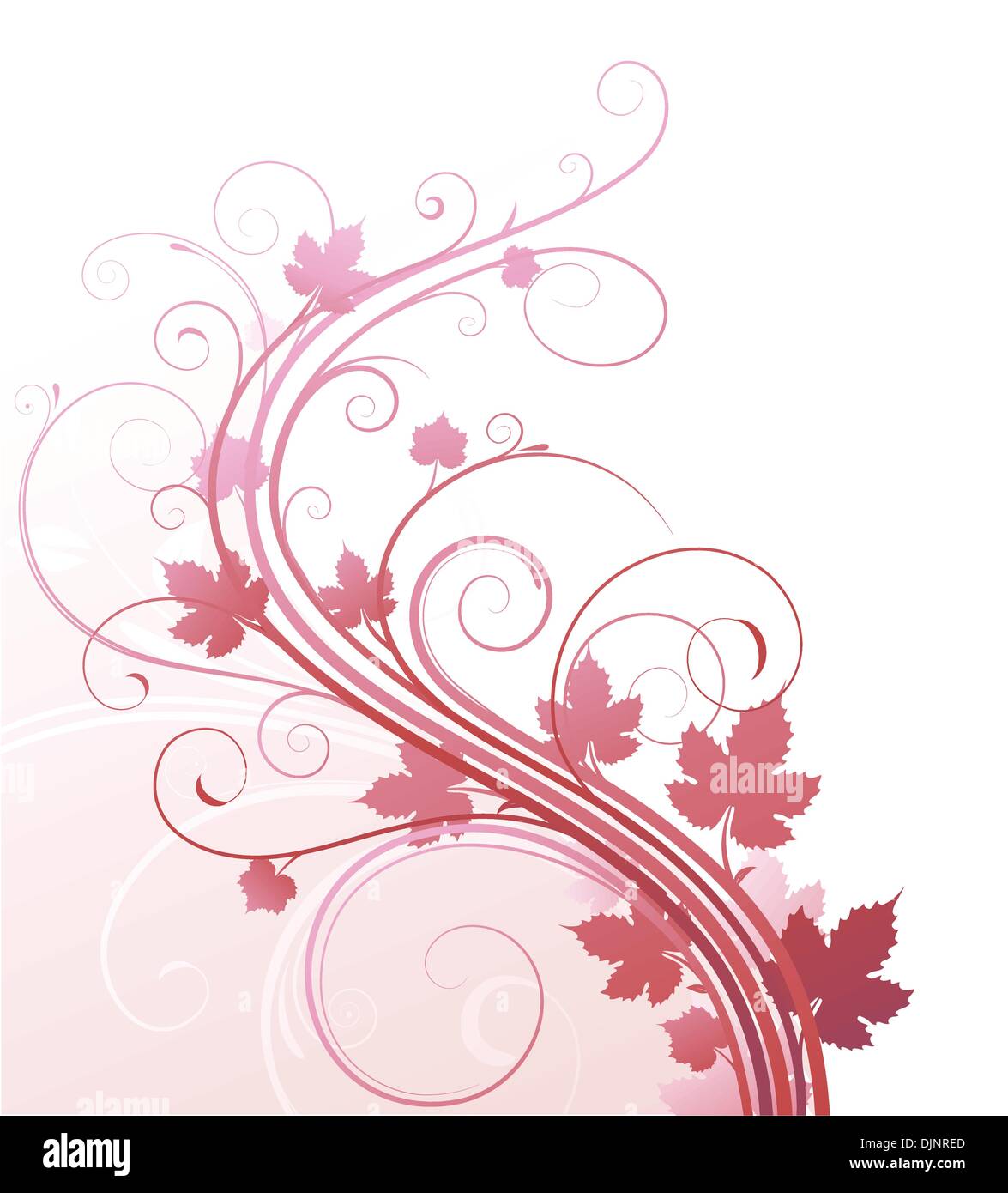 Vector illustration of style Floral Background Stock Vector Image & Art ...