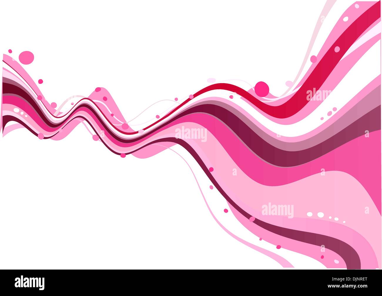 Vector illustration of style wave pink abstract Background Stock Vector  Image & Art - Alamy