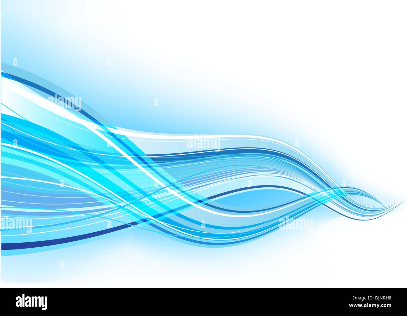 Vector illustration - abstract background made of blue splashes and ...